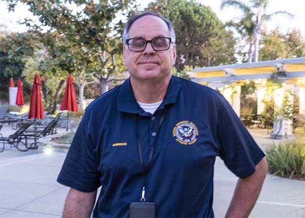 Phil Robinson emergency coordinator laguna niguel