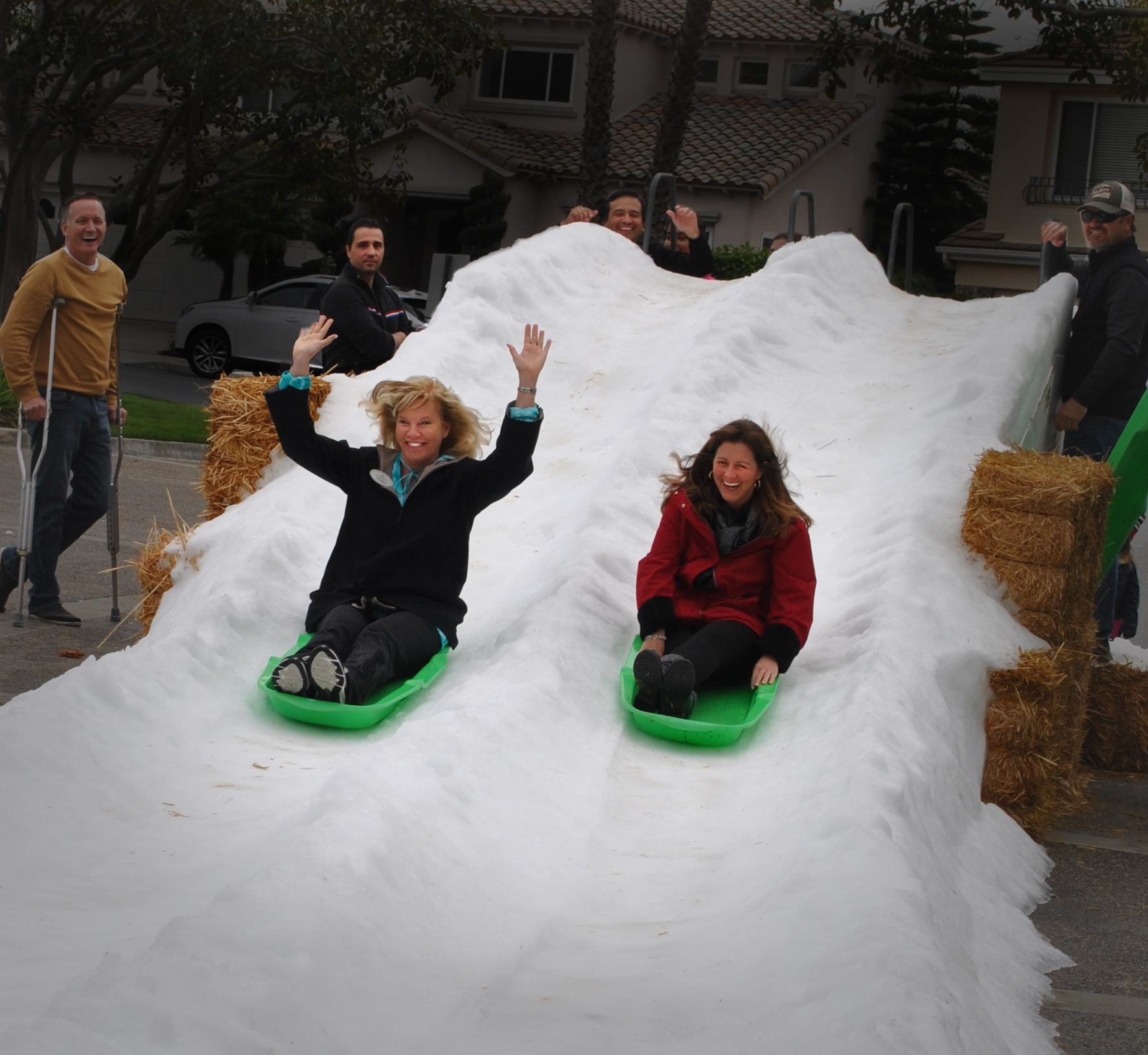 Lisa Cooper and Monique Saia